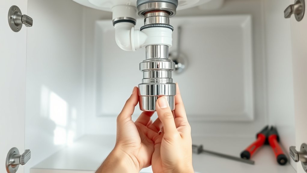 5 Easy Steps to Install Kitchen Sink Plumbing 4 install sink drain p trap