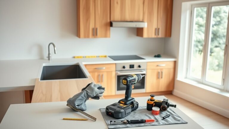 installing countertop step by step