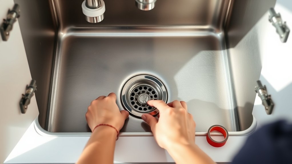 installing sink drain step by step 2kfeg