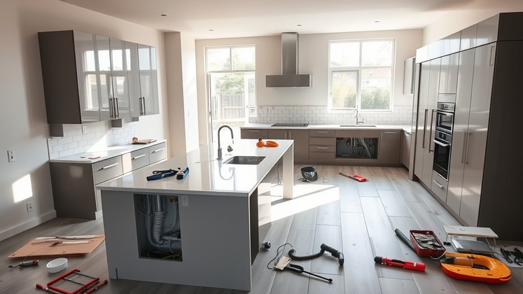 5 Factors That Affect How Much to Install a Kitchen 2 kitchen size influences costs