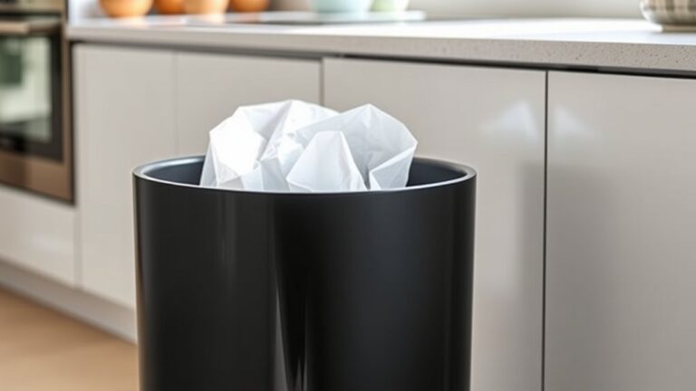 kitchen trash can capacity