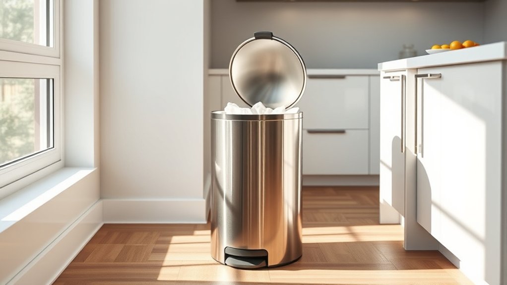 How Many Gallons Does a Kitchen Trash Can Hold? 2 kitchen trash can sizes
