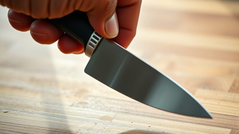 knife sharpening rod method