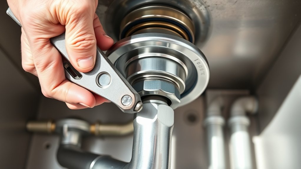 How to Remove Kitchen Sink Drain in 5 Easy Steps 4 loosen and remove drain