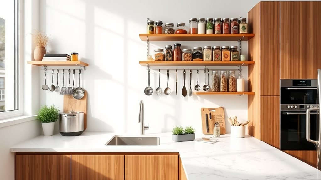 maximize space with vertical storage