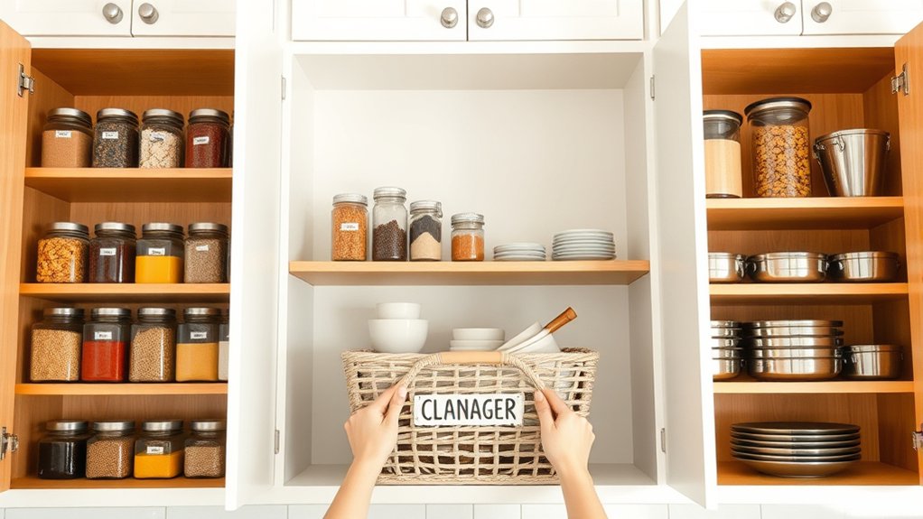 organize kitchen cabinets efficiently ulffy