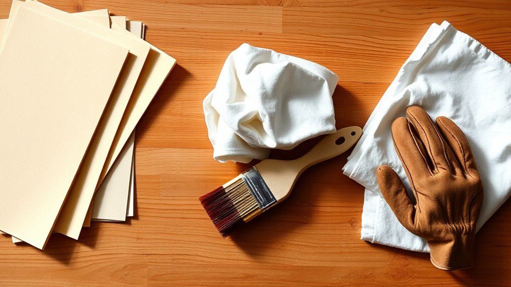 prepare tools and materials