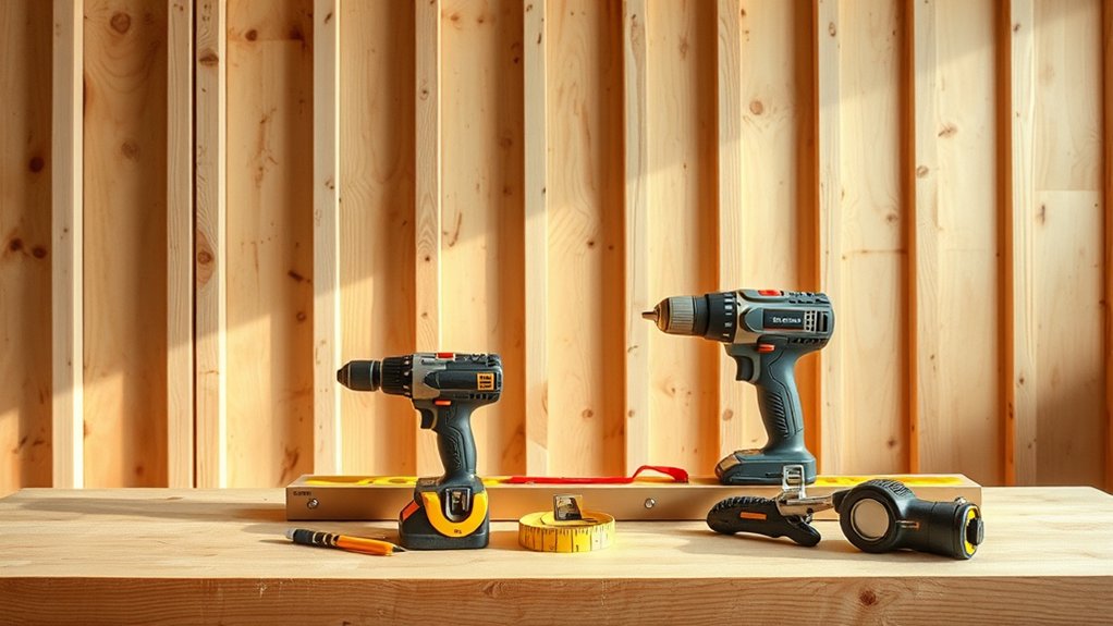 How to Hang Kitchen Cabinets in 5 Easy Steps 2 prepare tools and workspace