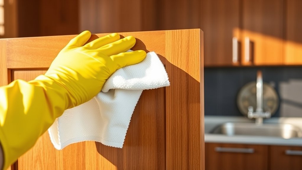 remove grease and dirt