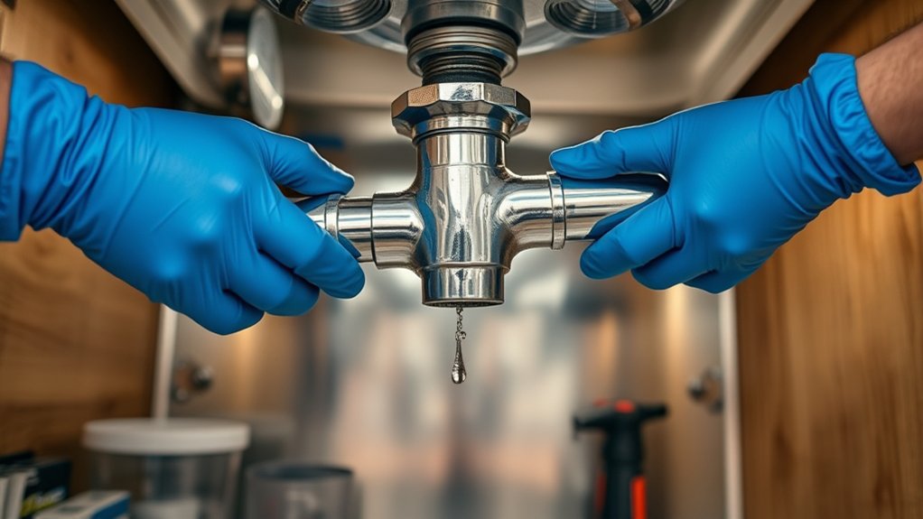 replace kitchen sink drain