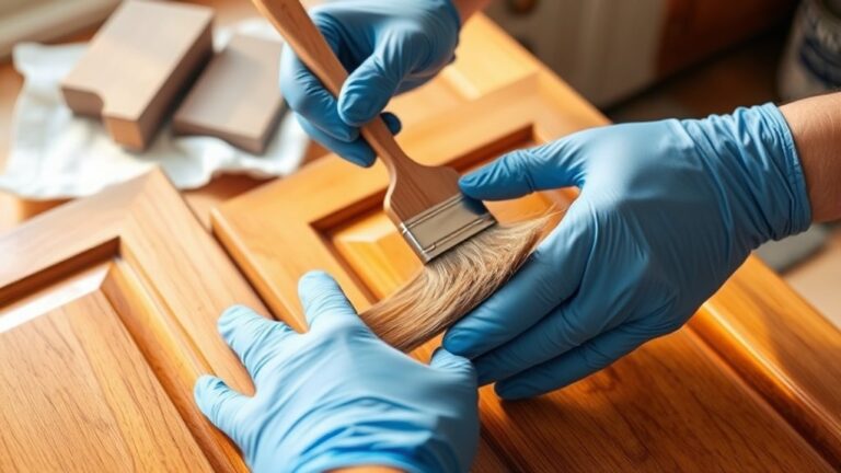 restain cabinets in 10 steps
