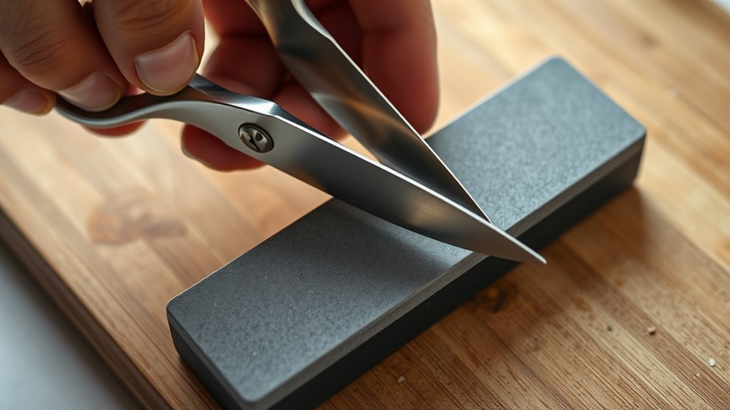 How to Sharpen Kitchen Shears in 3 Simple Steps 3 separate sharpen polish maintain