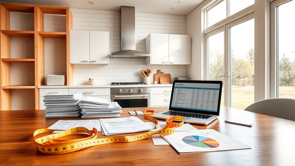 set realistic kitchen budget