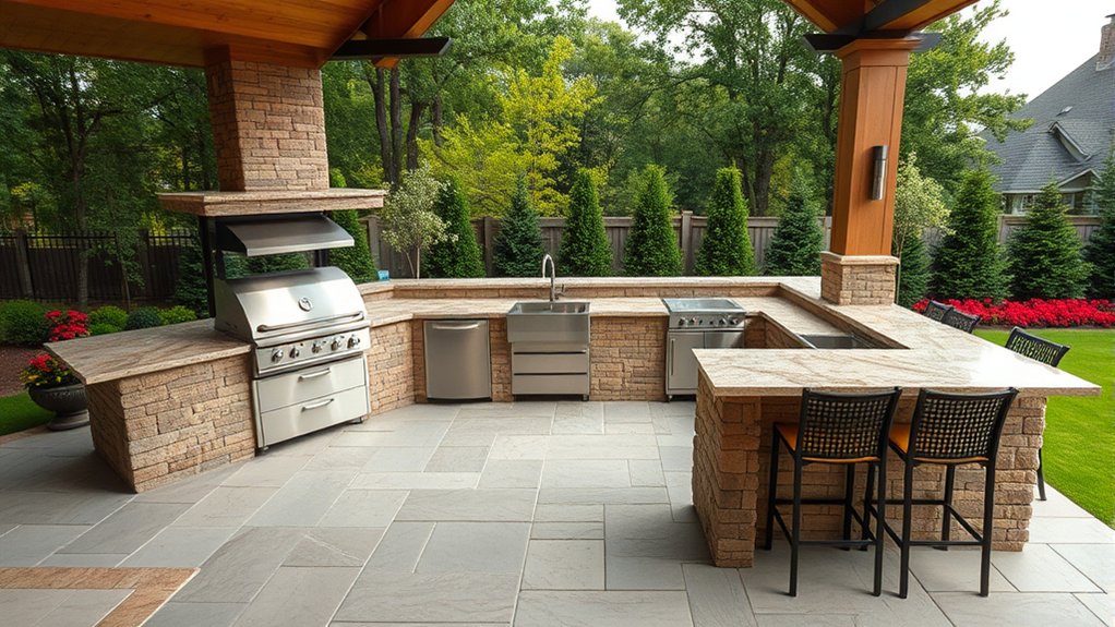 3 Key Factors That Affect How Much an Outdoor Kitchen Does Cost 3 size layout costs design
