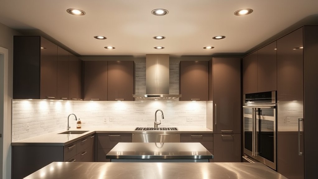 What Are the Benefits of Can Lighting in the Kitchen? 2 sleek versatile kitchen lighting