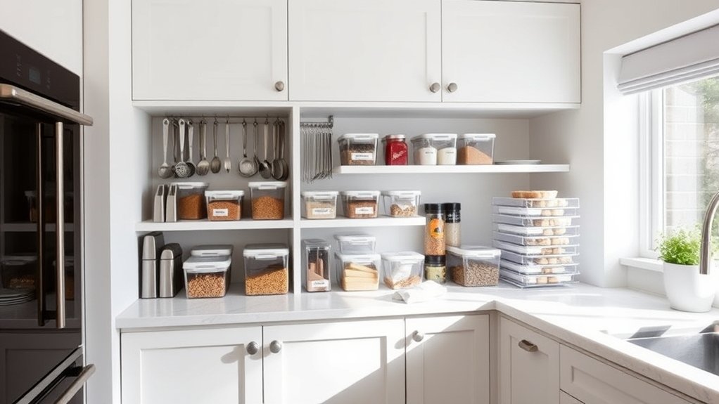 5 Easy Tips to Organize Your Kitchen 3 smart storage for organization