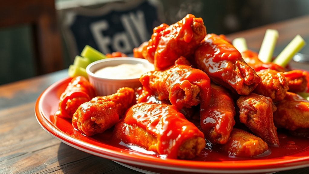 spicy wings for heat