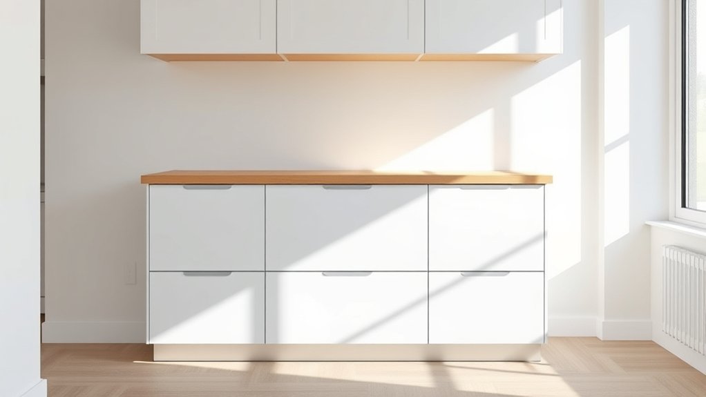 standard cabinet height