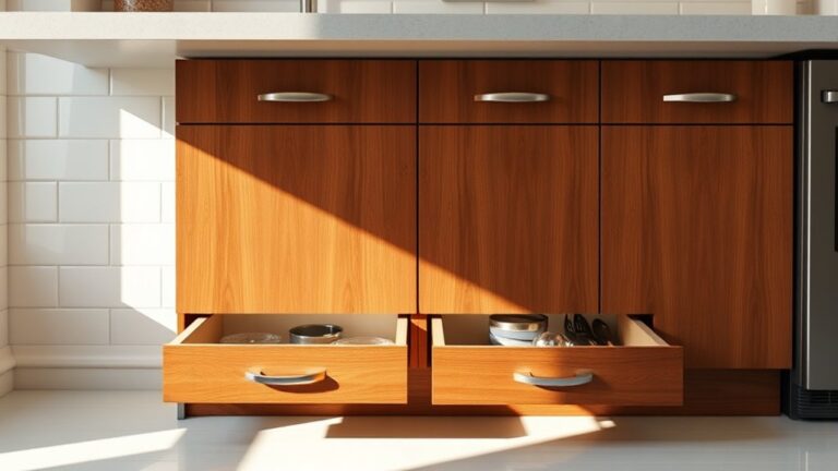 standard kitchen cabinet depth