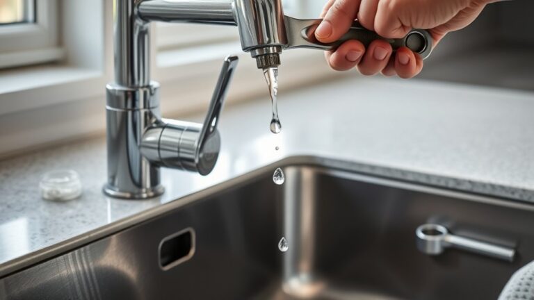 stop kitchen faucet drip