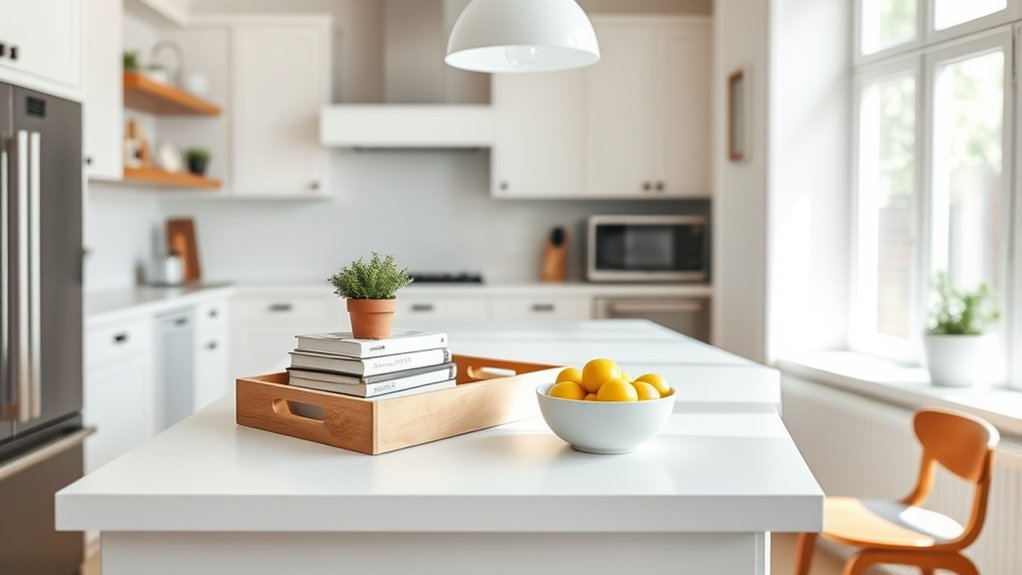 3 Simple Tips to Decorate a Kitchen Island Countertop 2 stylish functional kitchen decor