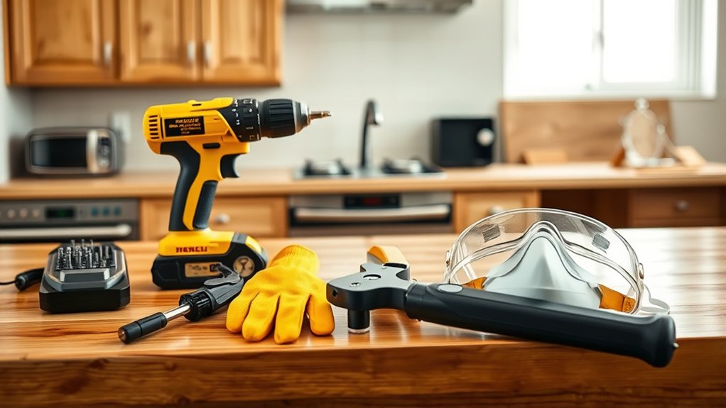 tools and safety precautions