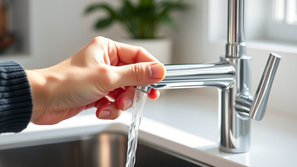 How to Remove an Aerator From a Kitchen Faucet in 7 Easy Steps 4 turn off water supply